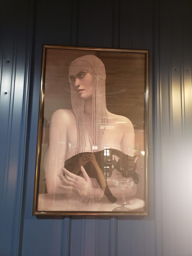 Cat Art at Tabby's Catfe