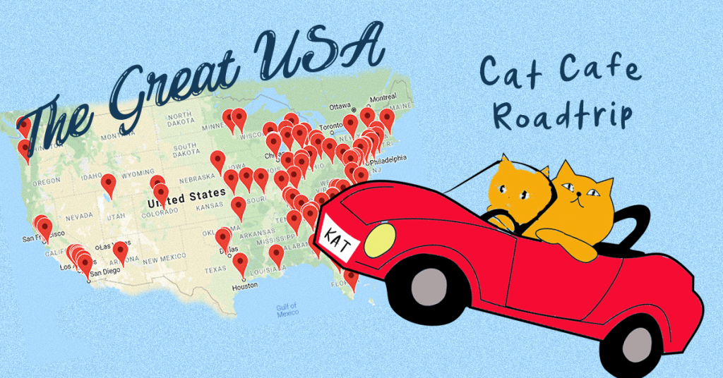 Cat Cafe Map