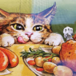 Cat and Thanksgiving Dinner