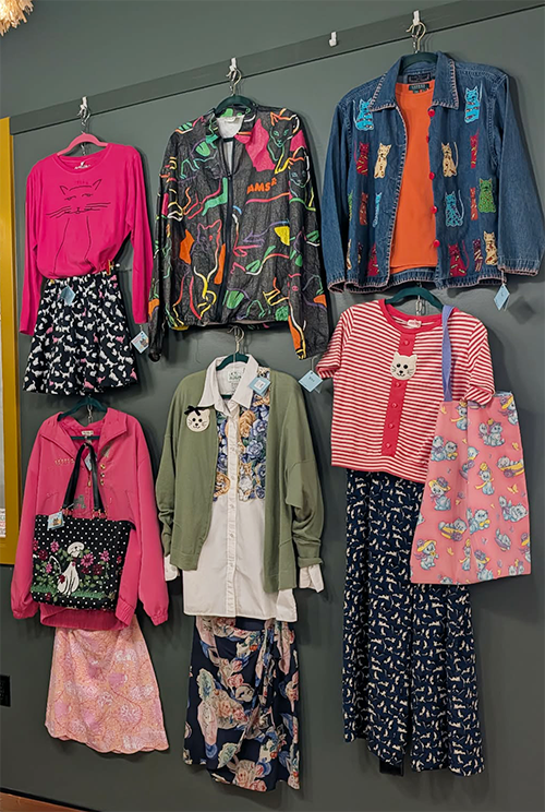 Snick's Cat Cafe Cat-themed clothing